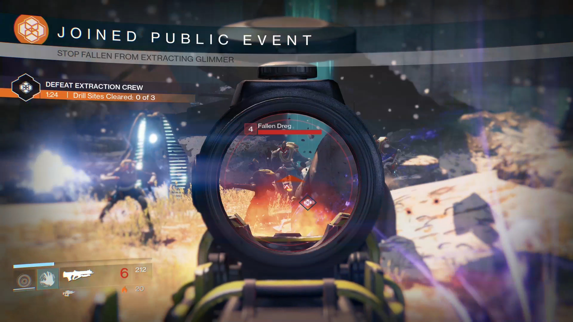 Destiny's Public Event system is incredible and fun.