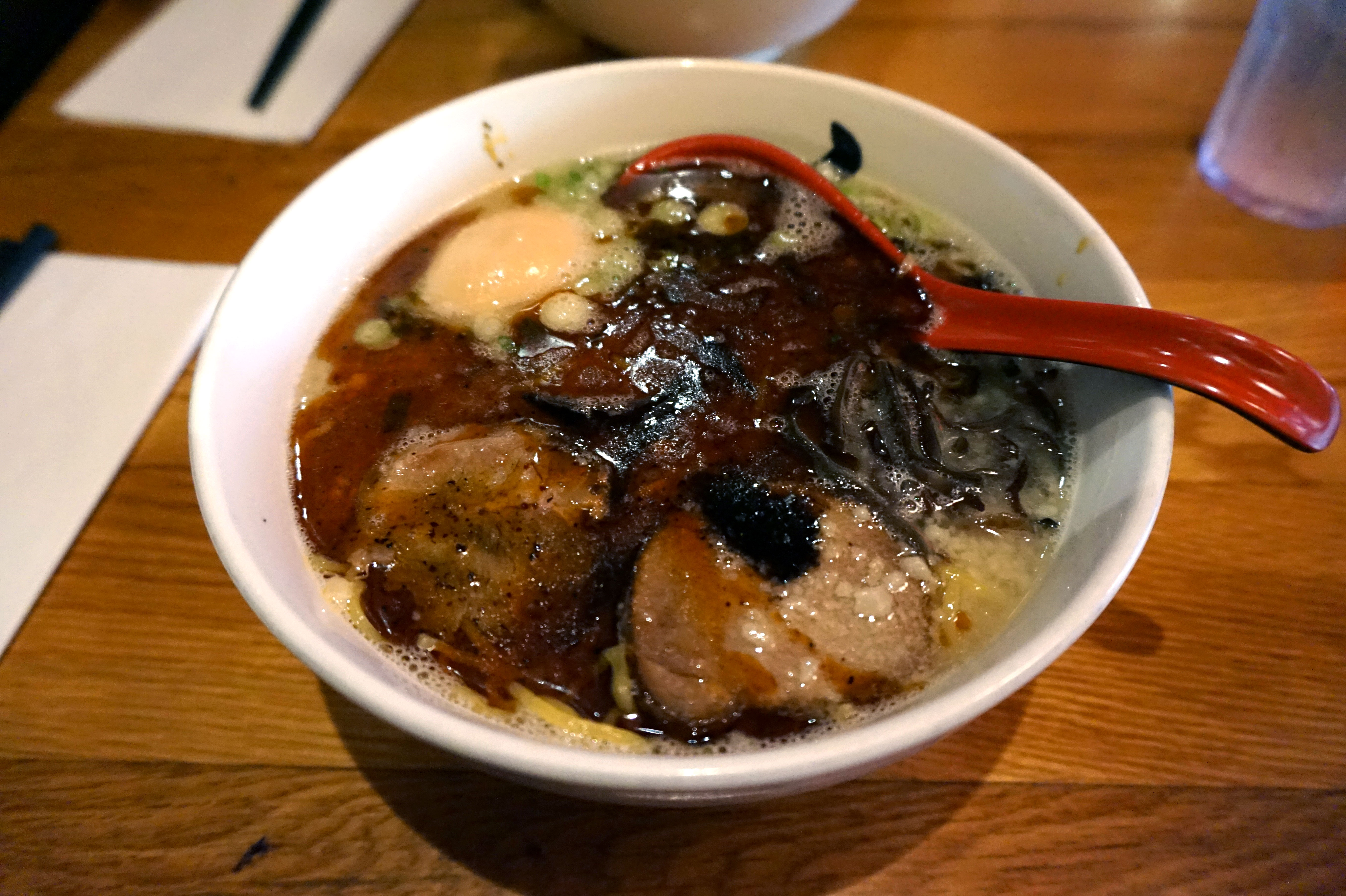 Spicy Garlic Ramen at Hide-Chan