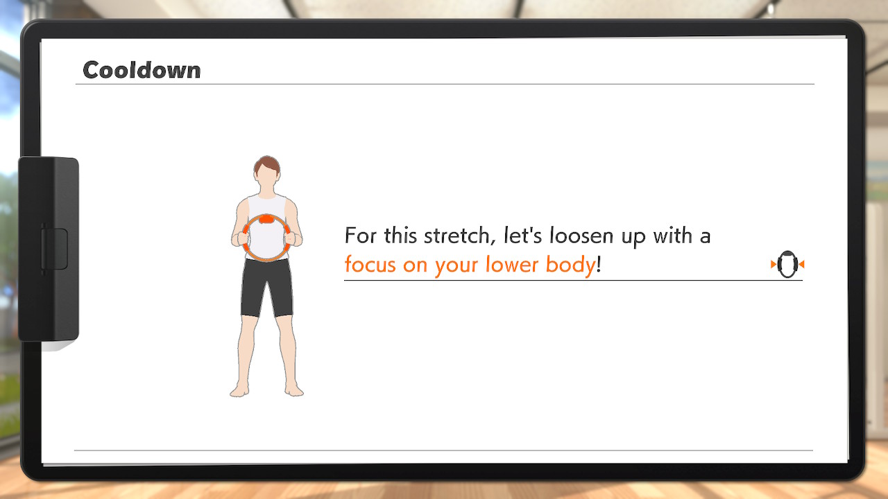 Ring Fit Adventure: Stretch after every workout